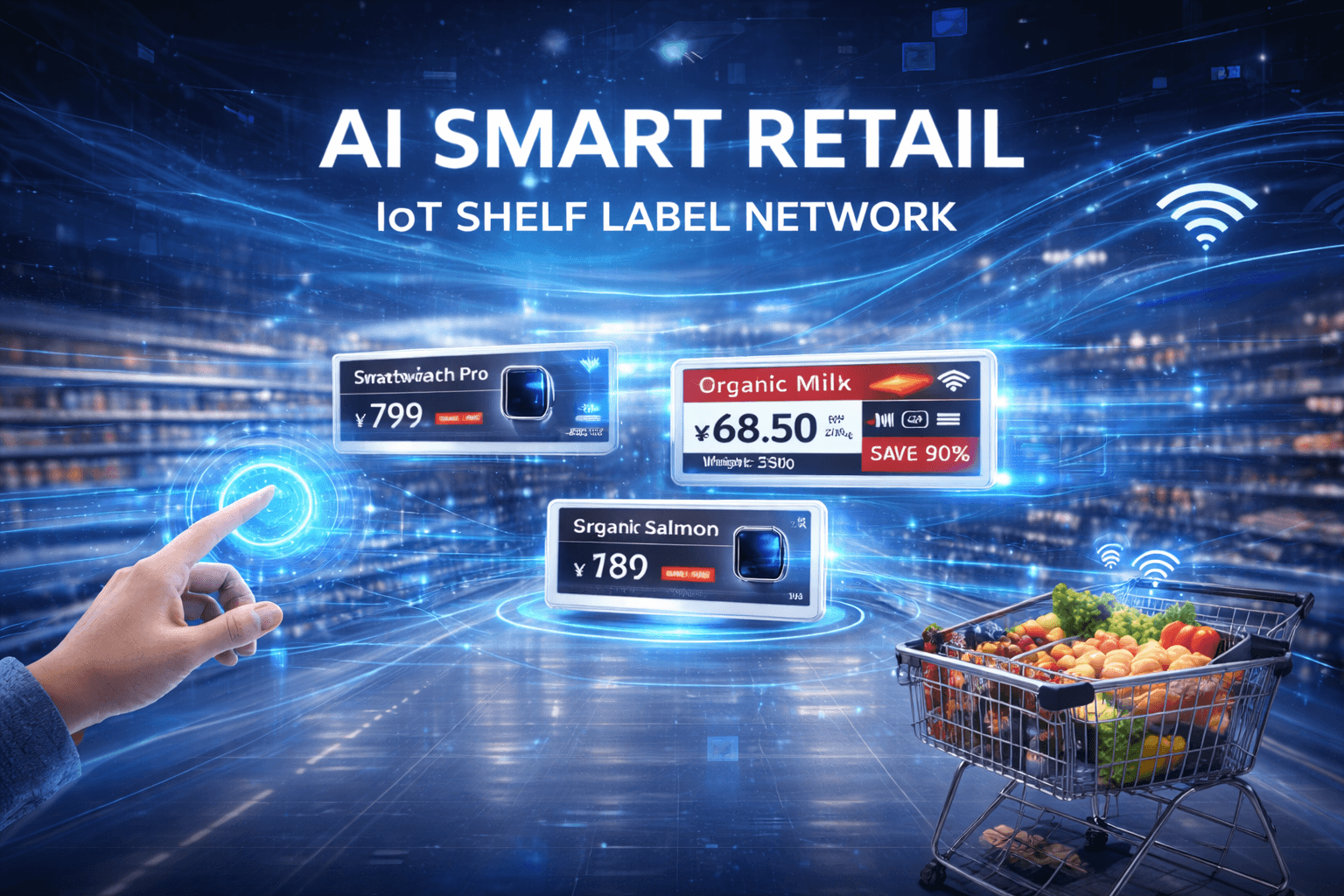 Update an entire shelf run at once